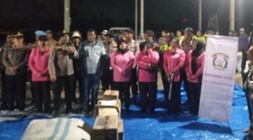 Polri Terus Perkuat Pelayanan Warga di Pengungsian Gunung Sinabung